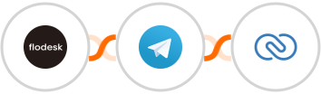 Flodesk + Telegram + Zoho CRM Integration
