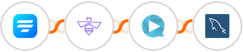 Fluent Forms + VerifyBee + WebinarGeek + MySQL Integration
