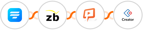 Fluent Forms + ZeroBounce + JetWebinar + Zoho Creator Integration