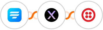 Fluent Forms + AgentX + Twilio Integration