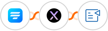 Fluent Forms + AgentX + Zoho Writer Integration