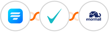 Fluent Forms + EmailListVerify + Enormail Integration