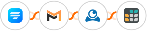 Fluent Forms + Mailifier + LiveWebinar + Grist Integration
