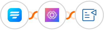 Fluent Forms + TextCortex AI + Zoho Writer Integration