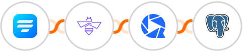 Fluent Forms + VerifyBee + WebinarGeek + PostgreSQL Integration