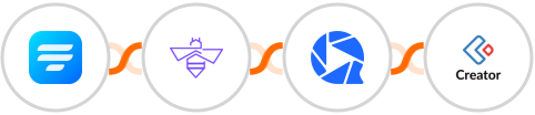 Fluent Forms + VerifyBee + WebinarGeek + Zoho Creator Integration