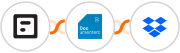 Folioze + Documentero + Dropbox Integration