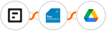 Folioze + Documentero + Google Drive Integration