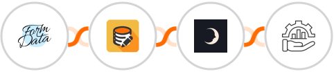 Form-Data + Data Modifier + Sniffmail + Projekly – Project Management, CRM, HR & Invo Integration