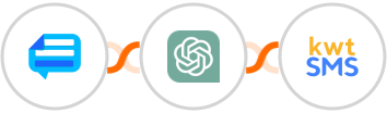 Form2chat.io + ChatGPT + kwtSMS Integration