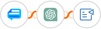 Form2chat.io + ChatGPT + Zoho Writer Integration