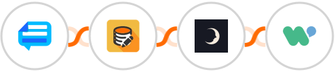 Form2chat.io + Data Modifier + Sniffmail + WaliChat  Integration