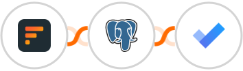 Formaloo + PostgreSQL + Microsoft To-Do Integration