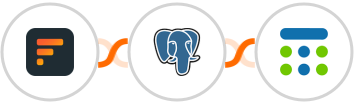 Formaloo + PostgreSQL + Teamup Calendar Integration