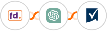 Formdesk + ChatGPT + Smartsheet Integration