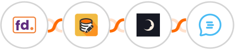 Formdesk + Data Modifier + Sniffmail + Customerly Integration