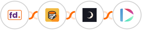 Formdesk + Data Modifier + Sniffmail + Dubb Integration