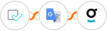 forms.app + Google Translate + Groove Integration
