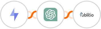 Formspark + ChatGPT + Publit.io Integration
