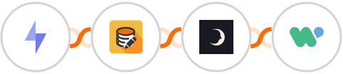 Formspark + Data Modifier + Sniffmail + WaliChat  Integration
