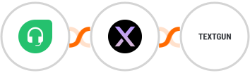 Freshdesk + AgentX + Textgun SMS Integration
