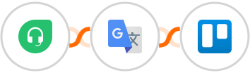 Freshdesk + Google Translate + Trello Integration