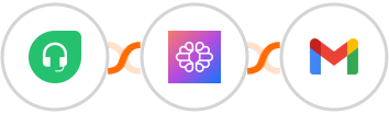 Freshdesk + TextCortex AI + Gmail Integration