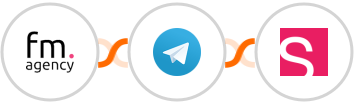 Funky Media Agency + Telegram + Smaily Integration