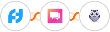 Funnel-Tunnel + ClickSend SMS + Chatforma Integration