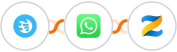 Funnelquik + WhatsApp + Zenler Integration