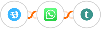 Funnelquik + WhatsApp + Teachable Integration