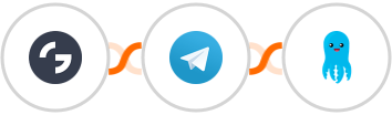Getsitecontrol + Telegram + Builderall Mailingboss Integration