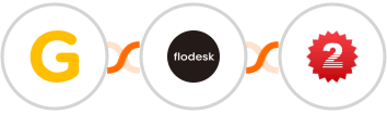 Givebutter + Flodesk + 2Factor SMS Integration