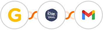 Givebutter + Kirim.Email + Gmail Integration