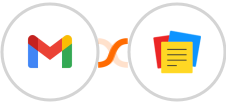 Gmail + Zoho Notebook Integration