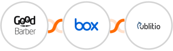GoodBarber eCommerce + Box + Publit.io Integration