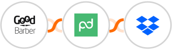 GoodBarber eCommerce + PandaDoc + Dropbox Integration