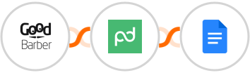 GoodBarber eCommerce + PandaDoc + Google Docs Integration
