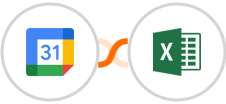 Google Calendar + Microsoft Excel Integration