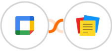 Google Calendar + Zoho Notebook Integration