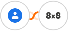 Google Contacts + 8x8 Integration