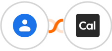 Google Contacts + Cal.com Integration