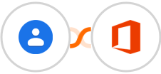 Google Contacts + Microsoft Office 365 Integration