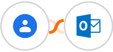 Google Contacts + Microsoft Outlook Integration