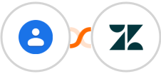 Google Contacts + Zendesk Integration