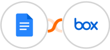 Google Docs + Box Integration