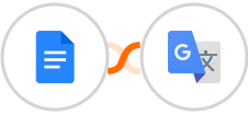 Google Docs + Google Translate Integration