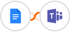Google Docs + Microsoft Teams Integration