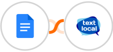 Google Docs + Textlocal Integration