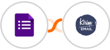 Google Forms + Kirim.Email Integration